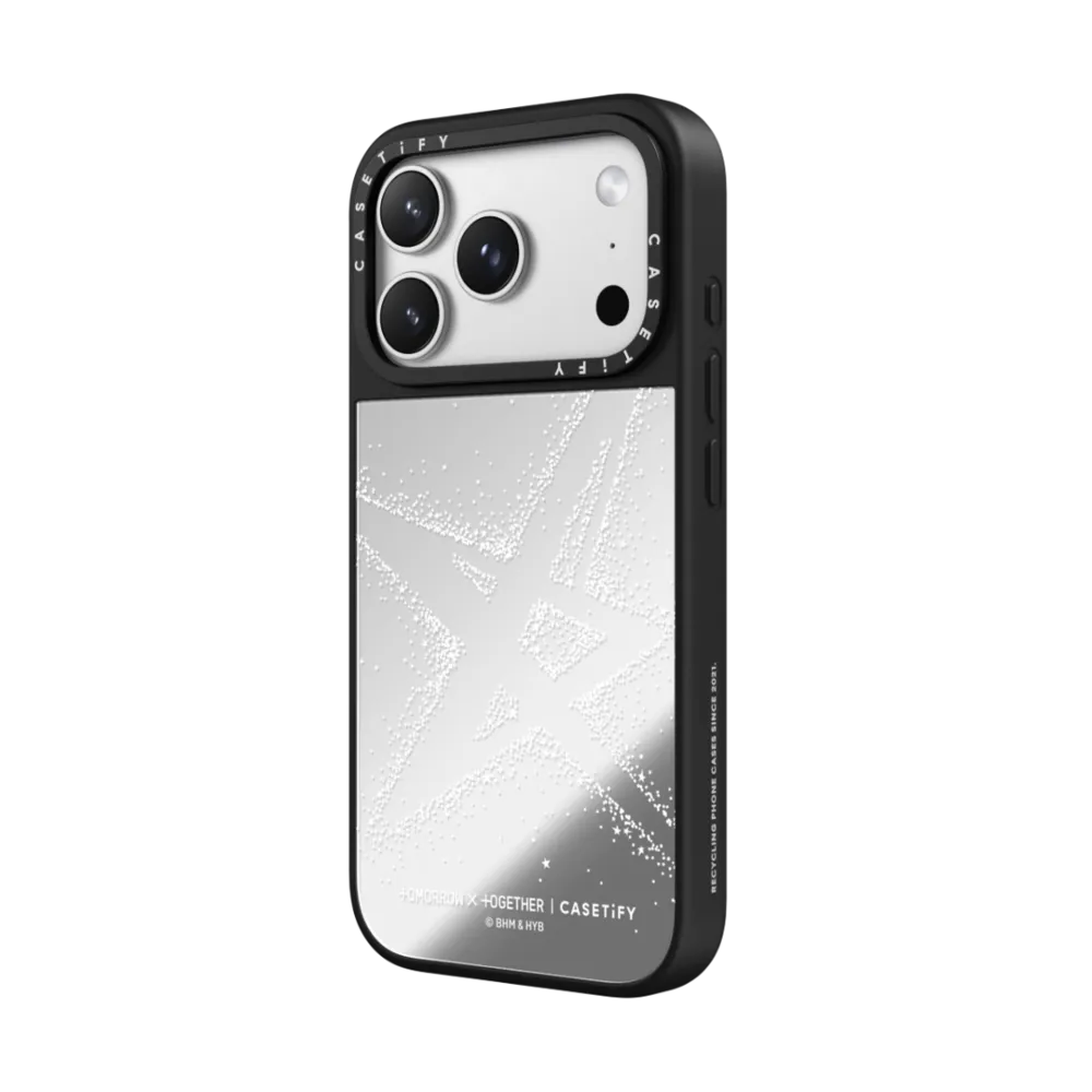 Mirror iPhone 17 Pro Max Case MagSafe Compatible - TXT TOGETHER Star Case