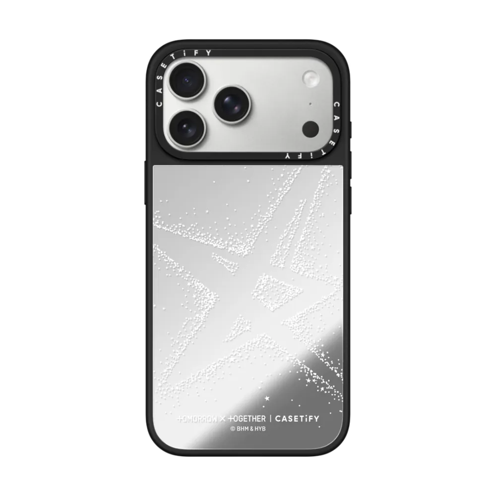 Mirror iPhone 17 Pro Max Case MagSafe Compatible - TXT TOGETHER Star Case