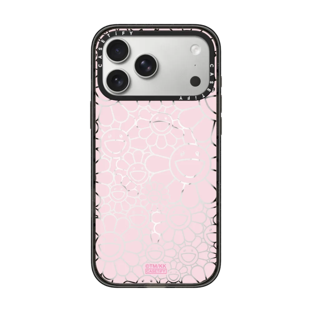 Impact iPhone 17 Pro Max Case MagSafe Compatible - MULTI-FLOWERS (PINK) PHONE CASE