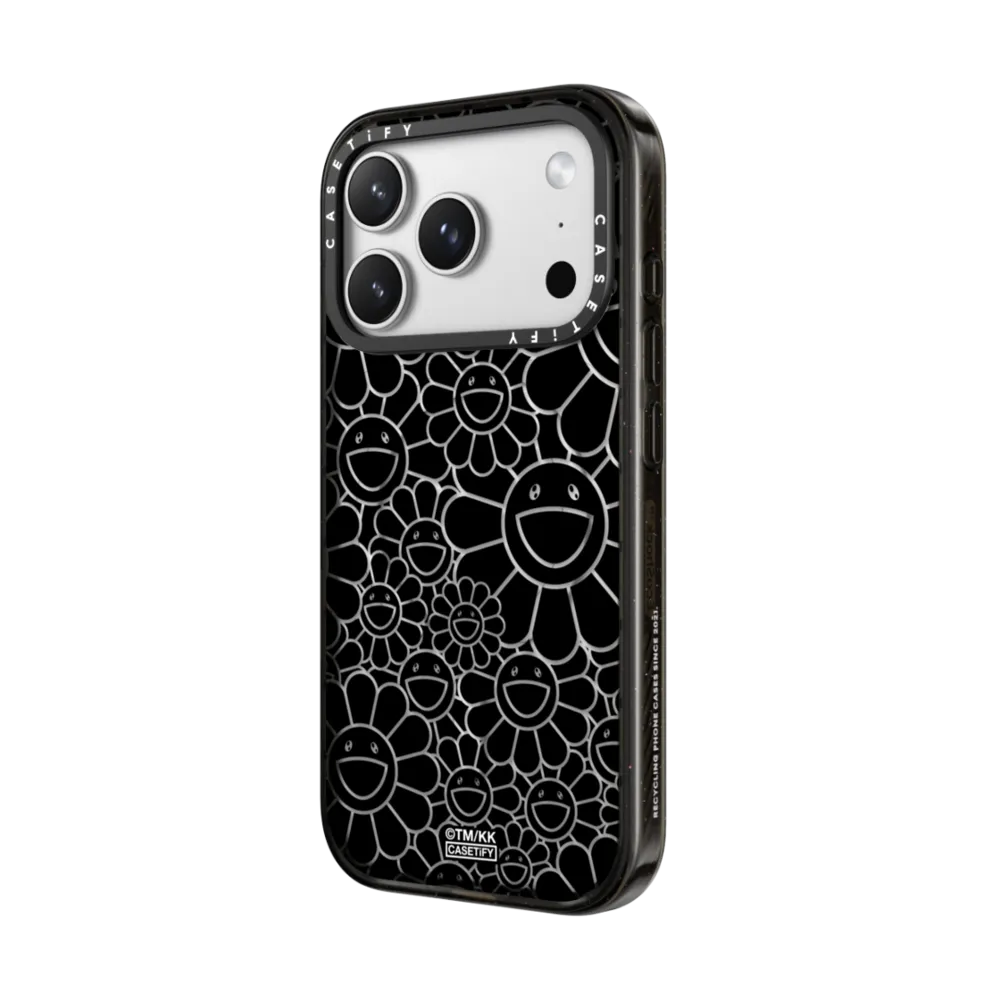 Impact iPhone 17 Pro Max Case MagSafe Compatible - MULTI-FLOWERS (RAINBOW) PHONE CASE