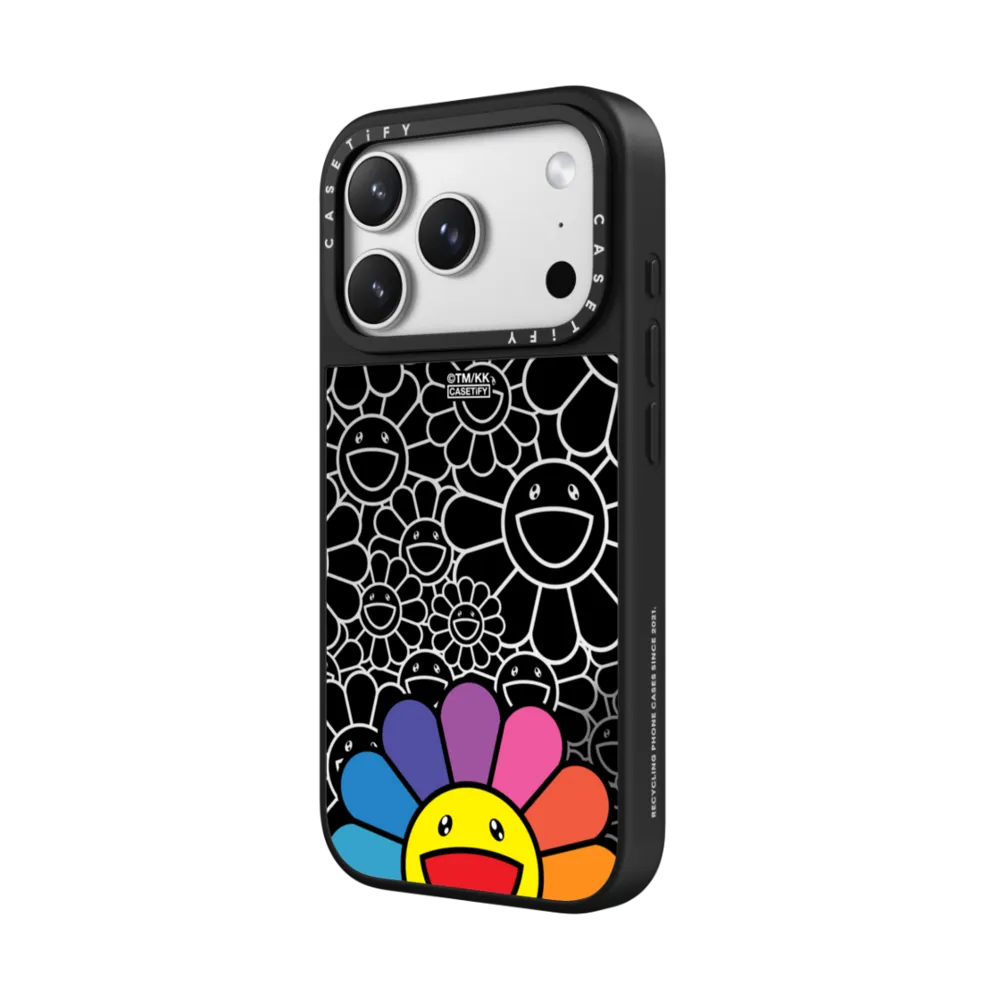 Mirror iPhone 17 Pro Max Case MagSafe Compatible - SMILE (RAINBOW) PHONE CASE