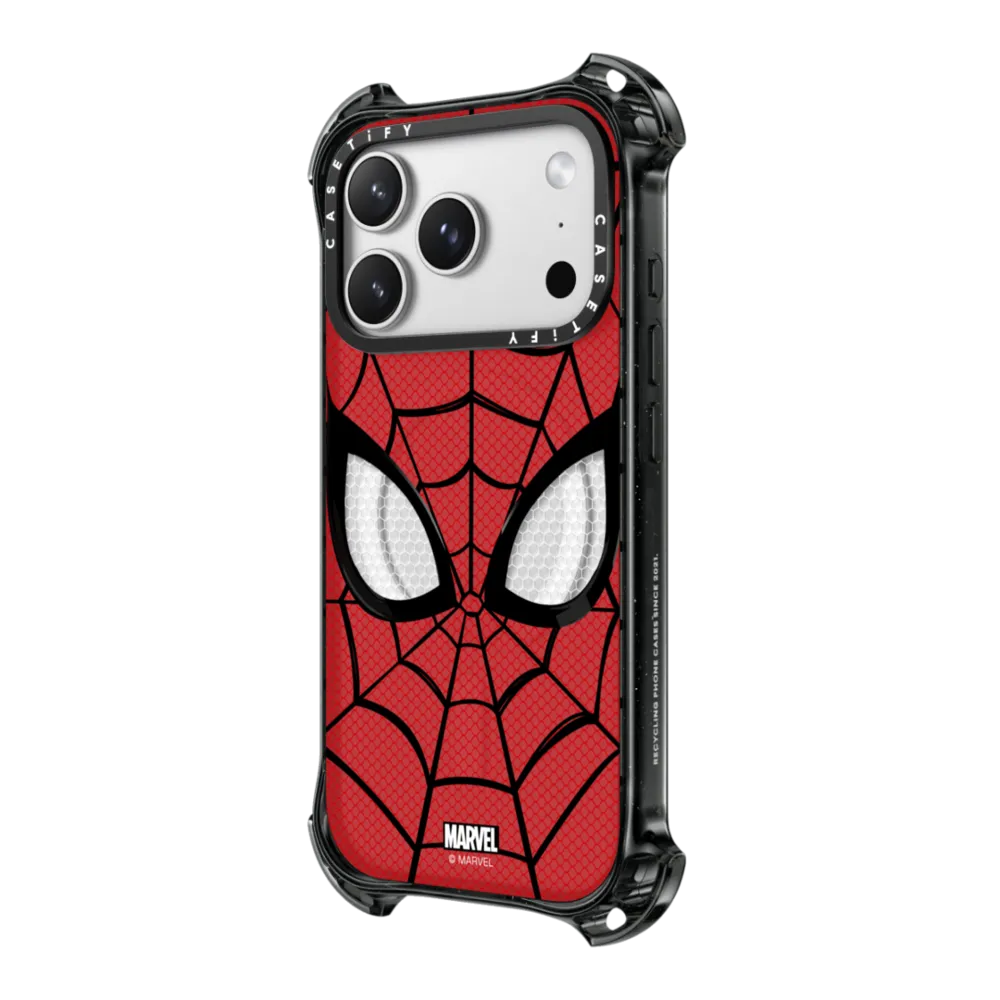 Bounce iPhone 17 Pro Max Case MagSafe Compatible - Spider-Man Mask Case