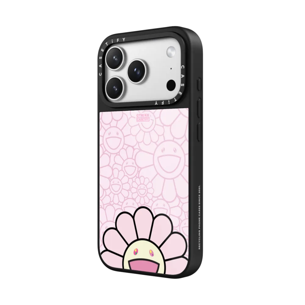 Glaze iPhone 17 Pro Max Case MagSafe Compatible - SMILE (PINK) PHONE CASE