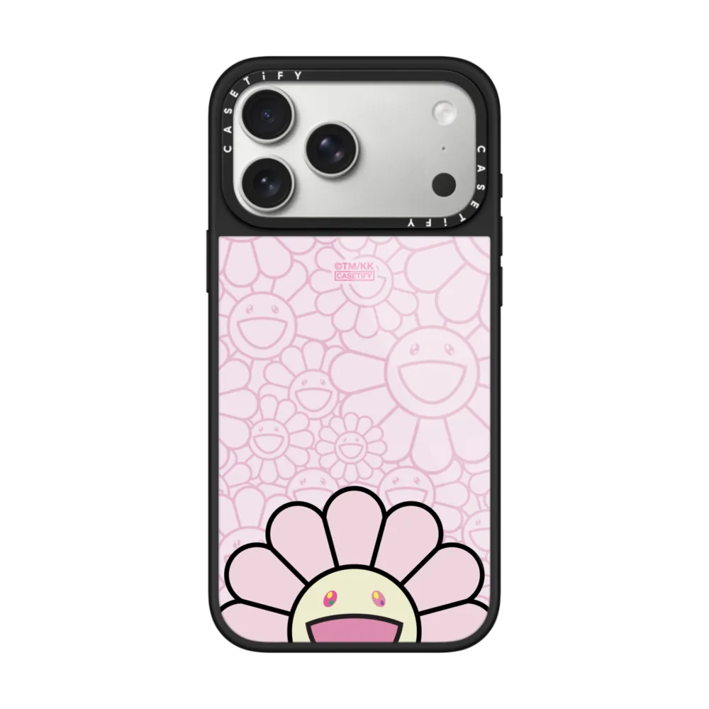 Glaze iPhone 17 Pro Max Case MagSafe Compatible - SMILE (PINK) PHONE CASE