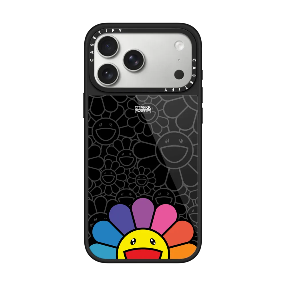 Glaze iPhone 17 Pro Max Case MagSafe Compatible - SMILE (RAINBOW) PHONE CASE