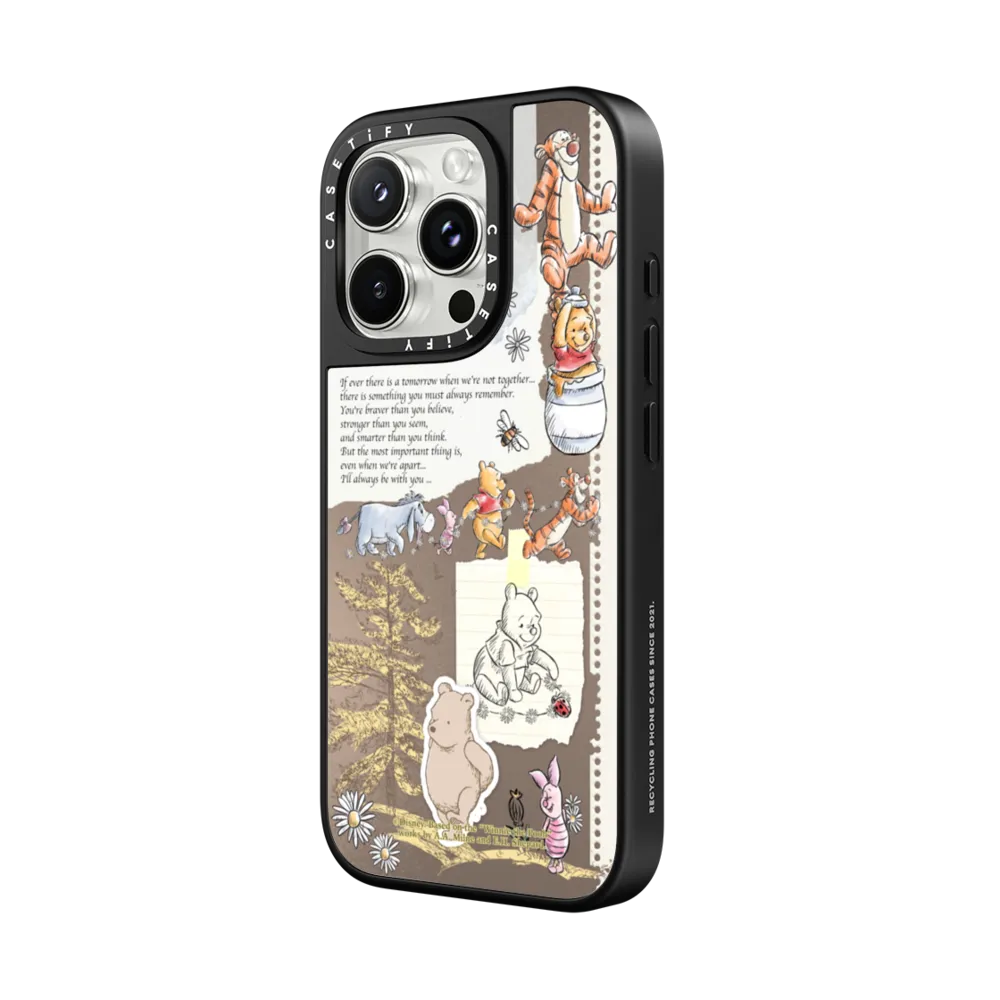 Mirror iPhone 16 Pro Case MagSafe Compatible - Vintage Collage Case