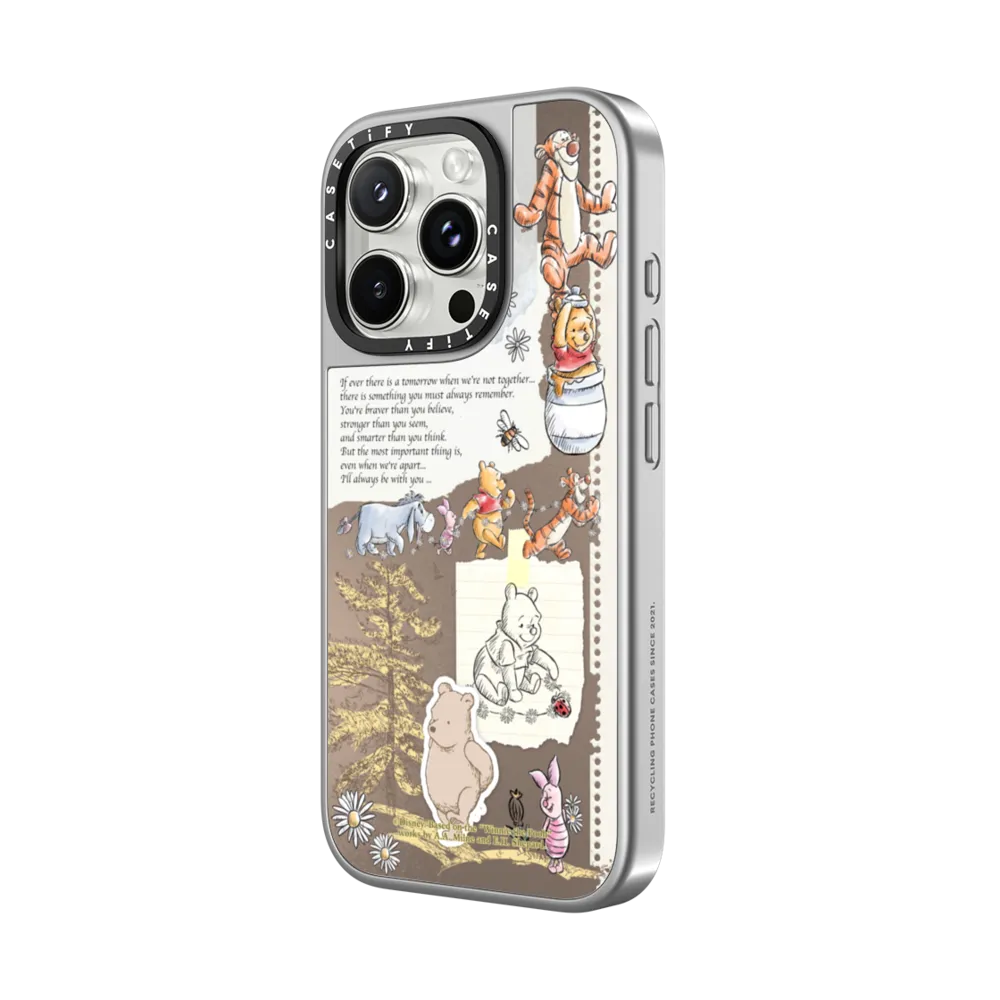 Mirror iPhone 16 Pro Case MagSafe Compatible - Vintage Collage Case