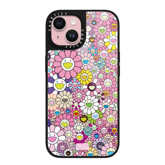 Glaze iPhone 15 Case MagSafe Compatible - SMILE (RAINBOW) Phone Case