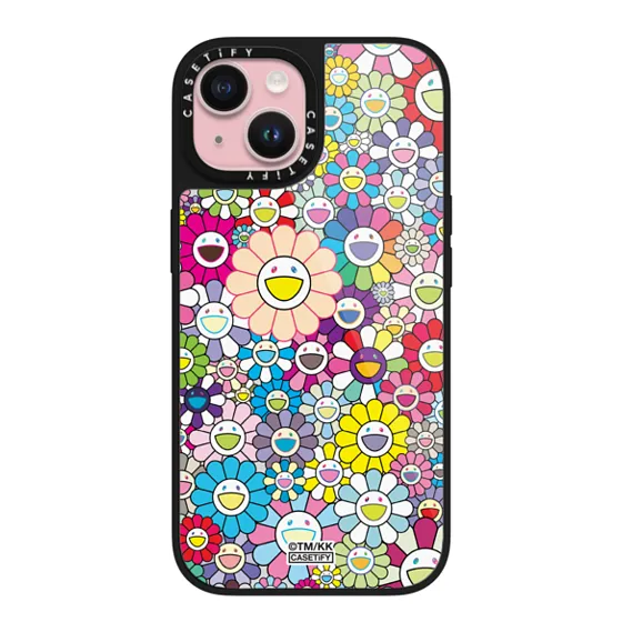 Glaze iPhone 15 Case MagSafe Compatible - SMILE (RAINBOW) Phone Case