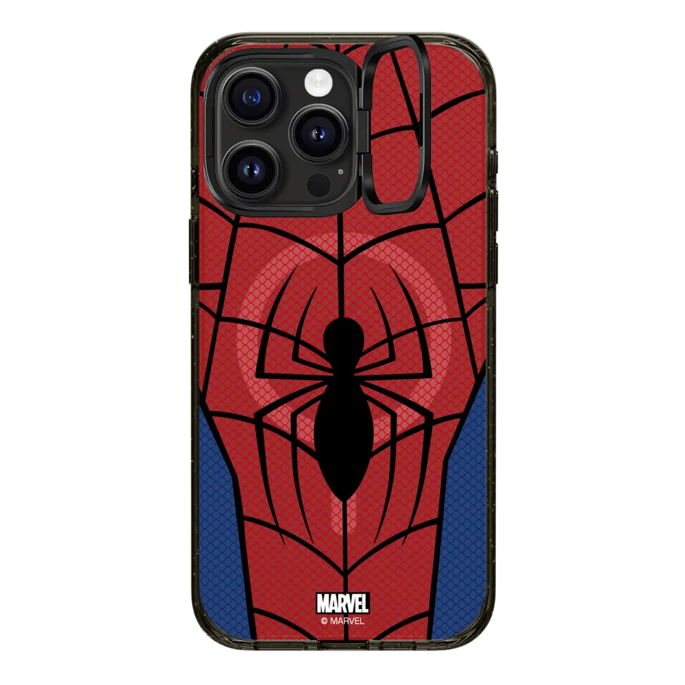Impact Ring Stand iPhone 16 Pro Max Case MagSafe Compatible - Spider-Man Suit Case