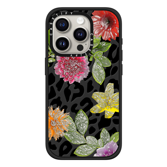 CASETiFY iPhone 15 Pro ケース マットブラック インパクトケース MagSafe対応 Leopard,nature Leopard,nature レオパード Father's Day CASETiFY iPhone 15 Pro ケース マットブラック インパクトケース MagSafe対応 Leopard,nature Leopard,nature レオパード Father's Day