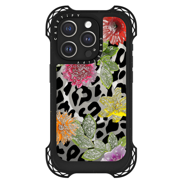 CASETiFY iPhone 15 Pro ケース ブラック ウルトラ バウンスケース MagSafe対応 Leopard,nature Leopard,nature レオパード Father's Day CASETiFY iPhone 15 Pro ケース ブラック ウルトラ バウンスケース MagSafe対応 Leopard,nature Leopard,nature レオパード Father's Day