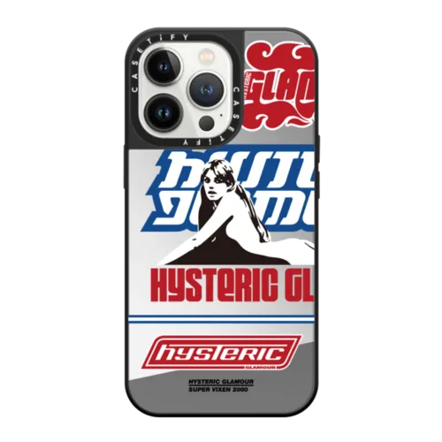 83▢HYSTERIC GLAMOUR iPhoneカバー UT1210-4 HYSTERIC GLAMOUR（ヒステリックグラマー）の「HYSTERIC TIMES