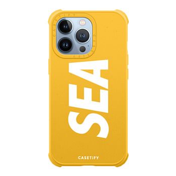 杉田洋服店_ウィンダンシーCASETIFY WDS SIGNATURE(SEA) CASE　ネオンイエロー