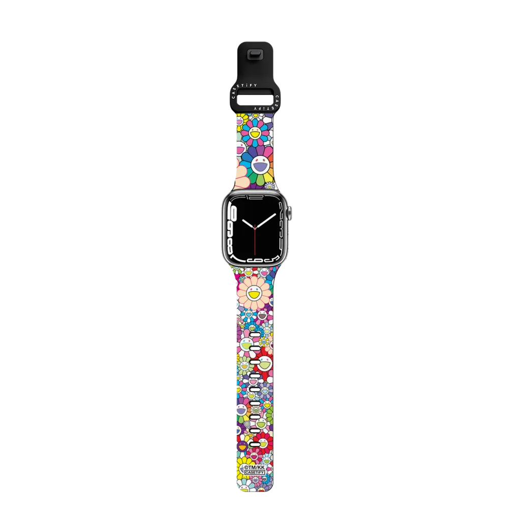 Impact Band - FLOWERS BLOOM (RAINBOW) WATCH BAND