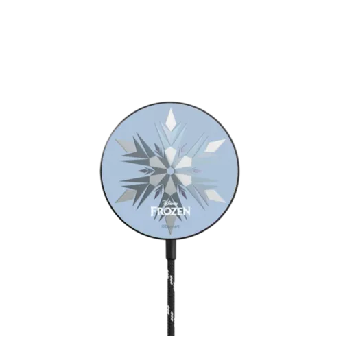   - Elsa's 3D Jewelled Snowflake Magnetic Wireless Charger