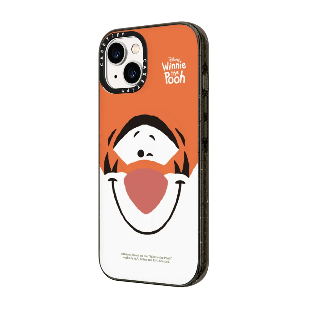 Impact iPhone 14 Plus Case MagSafe Compatible - Bee Happy Tigger Case