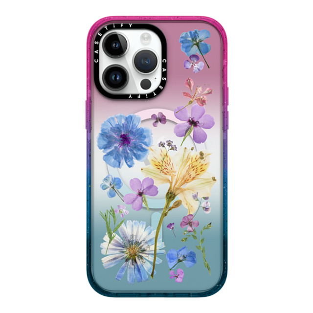 CASETiFY iPhone 14 Pro Max Case Cotton Candy Impact Case MagSafe Compatible Floral,Floral,nature Pressed Floral CASETiFY iPhone 14 Pro Max Case Cotton Candy Impact Case MagSafe Compatible Floral,Floral,nature Pressed Floral