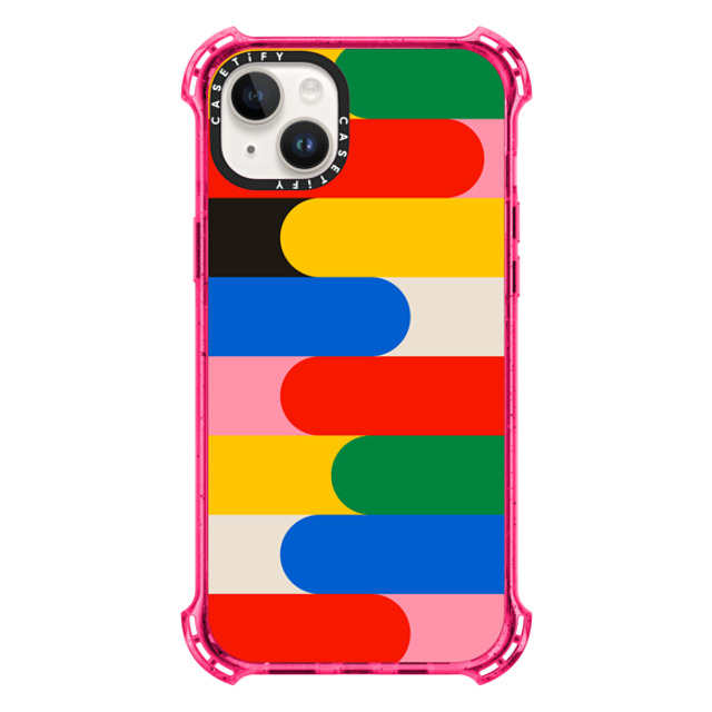 CASETiFY iPhone 14 Plus Case Bubble Gum バウンスケース PRIMARY COLOR WORLD casetify CASETiFY iPhone 14 Plus Case Bubble Gum バウンスケース PRIMARY COLOR WORLD casetify