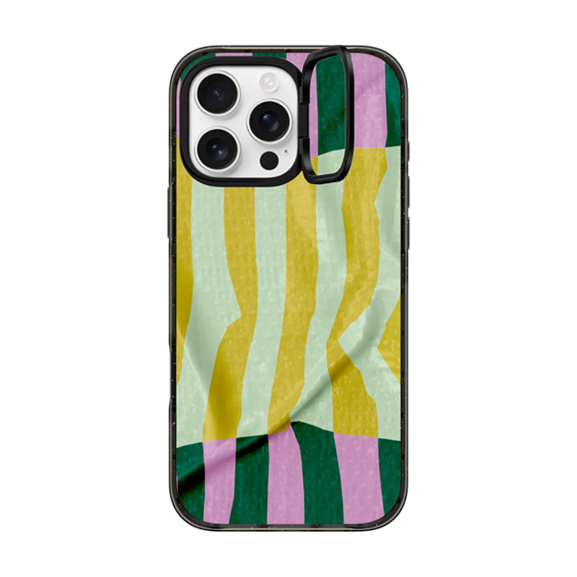 CASETiFY iPhone 16 Pro Max Case Black インパクトリングスタンドケース MagSafe対応 Pattern Pattern Afternoon at Capri Back to School CASETiFY iPhone 16 Pro Max Case Black インパクトリングスタンドケース MagSafe対応 Pattern Pattern Afternoon at Capri Back to School
