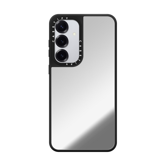 CASETiFY Galaxy S25+ Case Silver on Black マグネット式 ミラーケース カスタム携帯ケース casetify New iPhone CASETiFY Galaxy S25+ Case Silver on Black マグネット式 ミラーケース カスタム携帯ケース casetify New iPhone