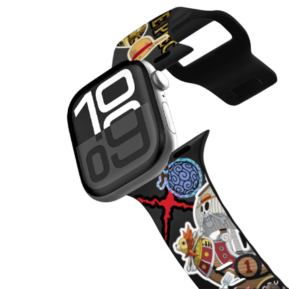 Impact Band - ONE PIECE 25th Straw Hat Crew Sticker Watch Band