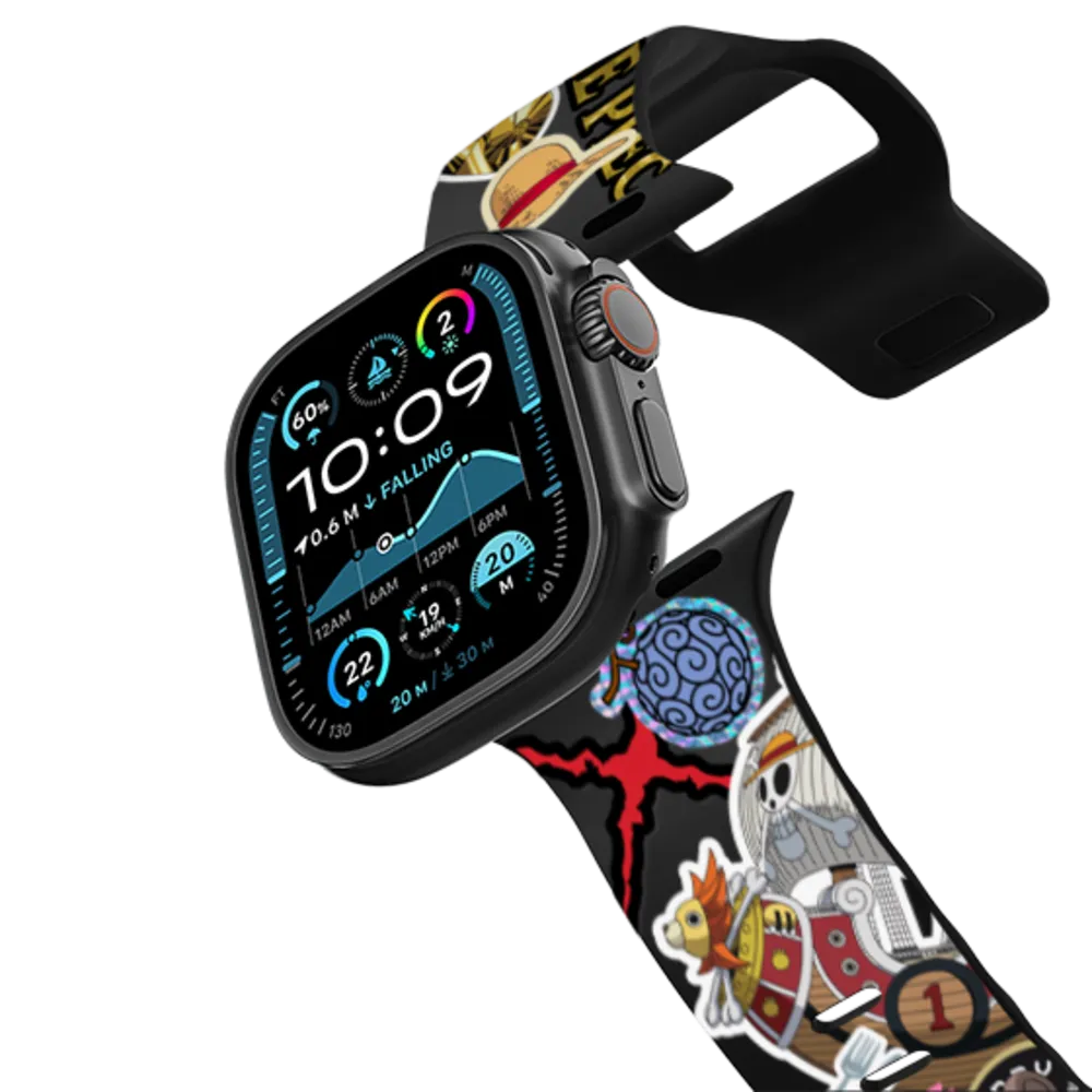 Impact Band - ONE PIECE 25th Straw Hat Crew Sticker Watch Band
