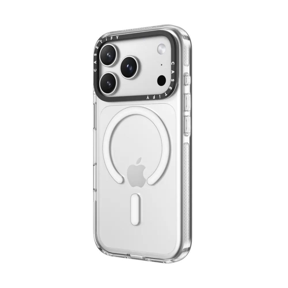 Impact Clear iPhone 17 Pro Max Case MagSafe Compatible - Custom Phone Case