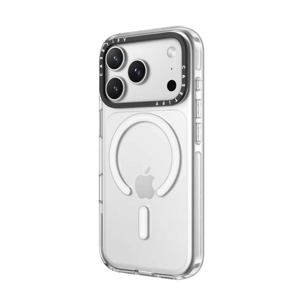 Impact Clear iPhone 17 Pro Case MagSafe Compatible - Custom Phone Case
