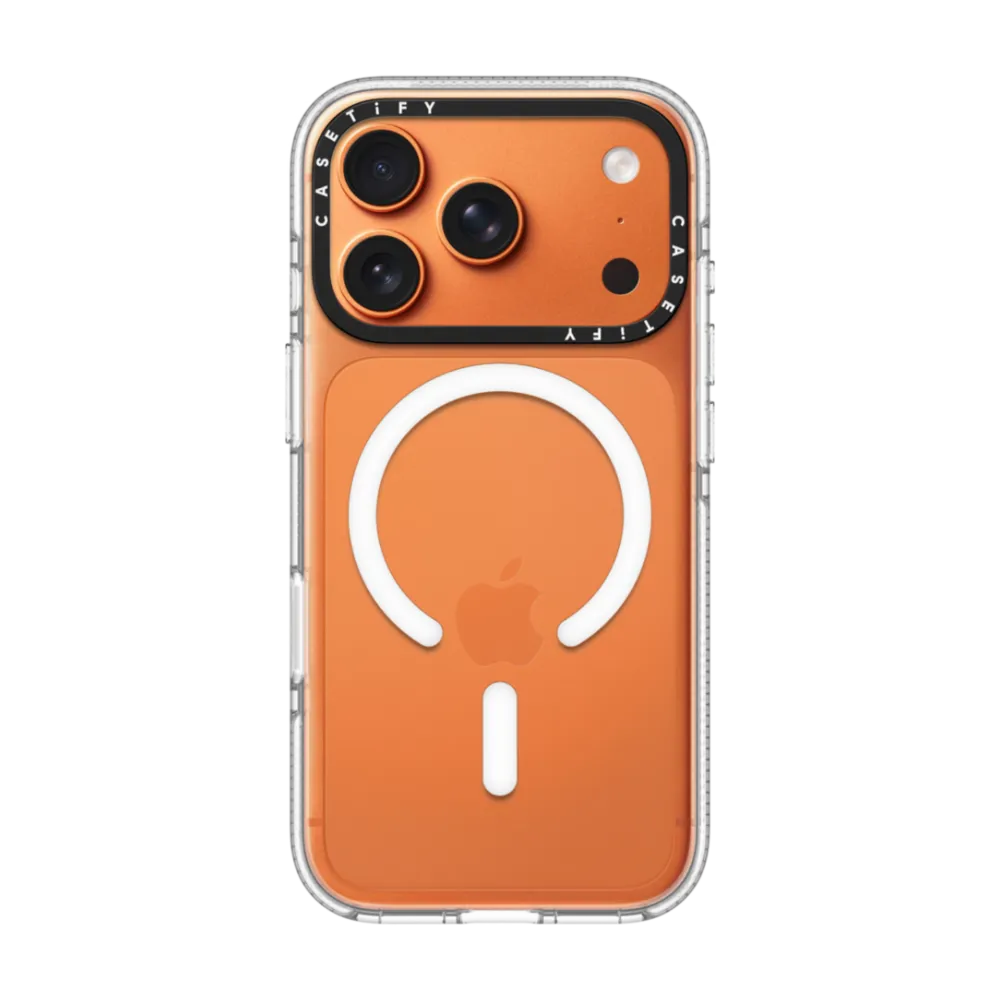 Impact Clear iPhone 17 Pro Case MagSafe Compatible - Custom Phone Case