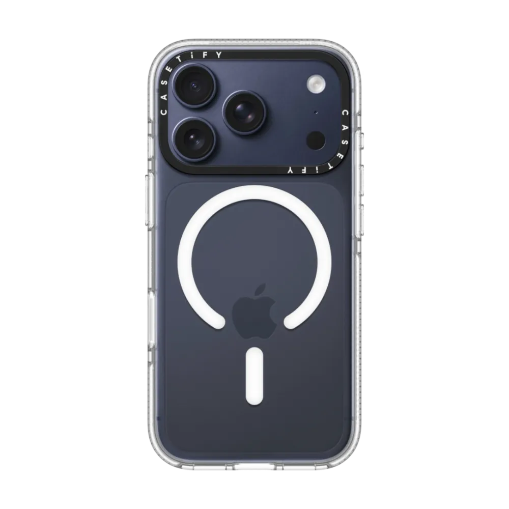 Impact Clear iPhone 17 Pro Case MagSafe Compatible - Custom Phone Case