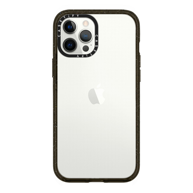 CASETiFY iPhone 12 Pro Max Case Black インパクトケース カスタム携帯ケース casetify