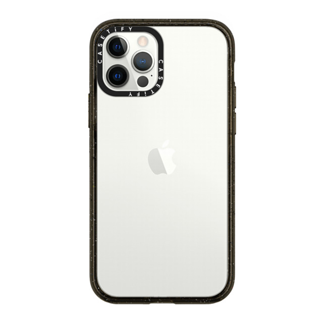 CASETiFY iPhone 12 Pro Case Black インパクトケース カスタム携帯ケース casetify
