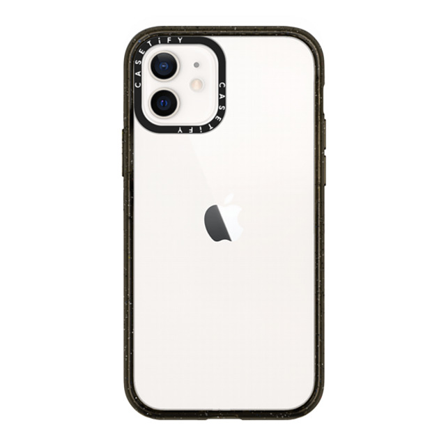 CASETiFY iPhone 12 Case Black インパクトケース カスタム携帯ケース casetify