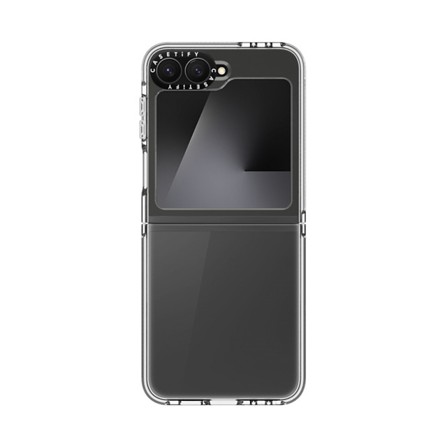 CASETiFY Galaxy Z Flip7 FE Case Clear Impact Clear Case Custom Phone Case casetify