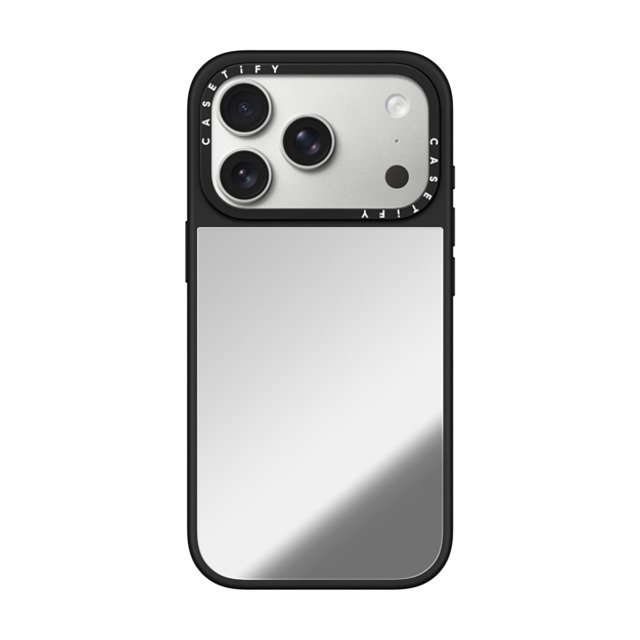 CASETiFY iPhone 17 Pro ケース Silver on Black ミラーケース MagSafe対応 カスタム携帯ケース casetify CASETiFY iPhone 17 Pro ケース Silver on Black ミラーケース MagSafe対応 カスタム携帯ケース casetify