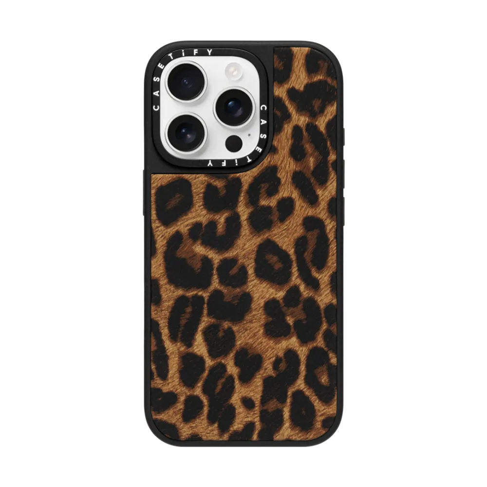 Leopard iPhone 16 Pro Case - Custom Phone Case