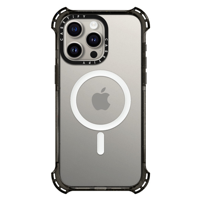 CASETiFY iPhone 15 Pro Max Case Black バウンスケース カスタム携帯ケース casetify CASETiFY iPhone 15 Pro Max Case Black バウンスケース カスタム携帯ケース casetify