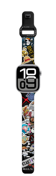 Apple Watch Series 10 (42mm) - ONE PIECE 25th Straw Hat Crew Sticker Watch Band