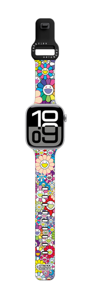 Apple Watch Series 10 (42mm) - FLOWERS BLOOM (RAINBOW) WATCH BAND
