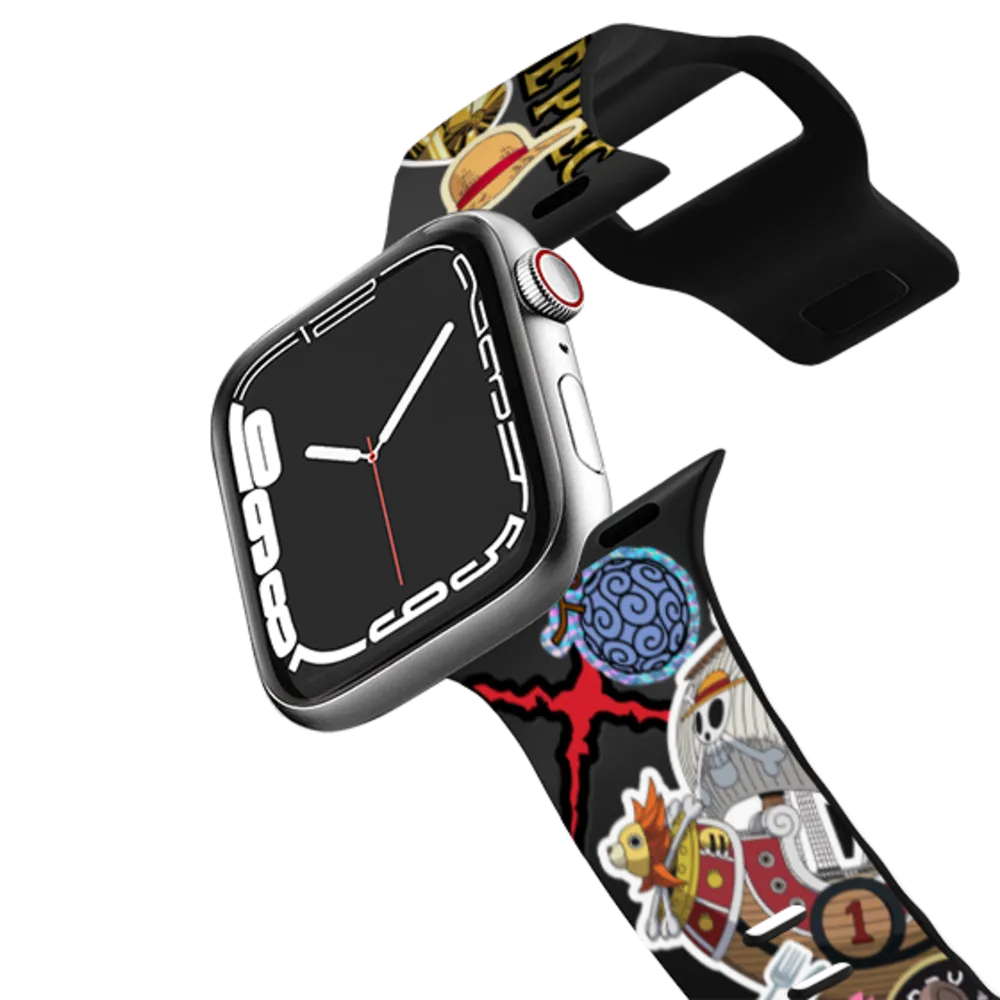 Impact Band - ONE PIECE 25th Straw Hat Crew Sticker Watch Band