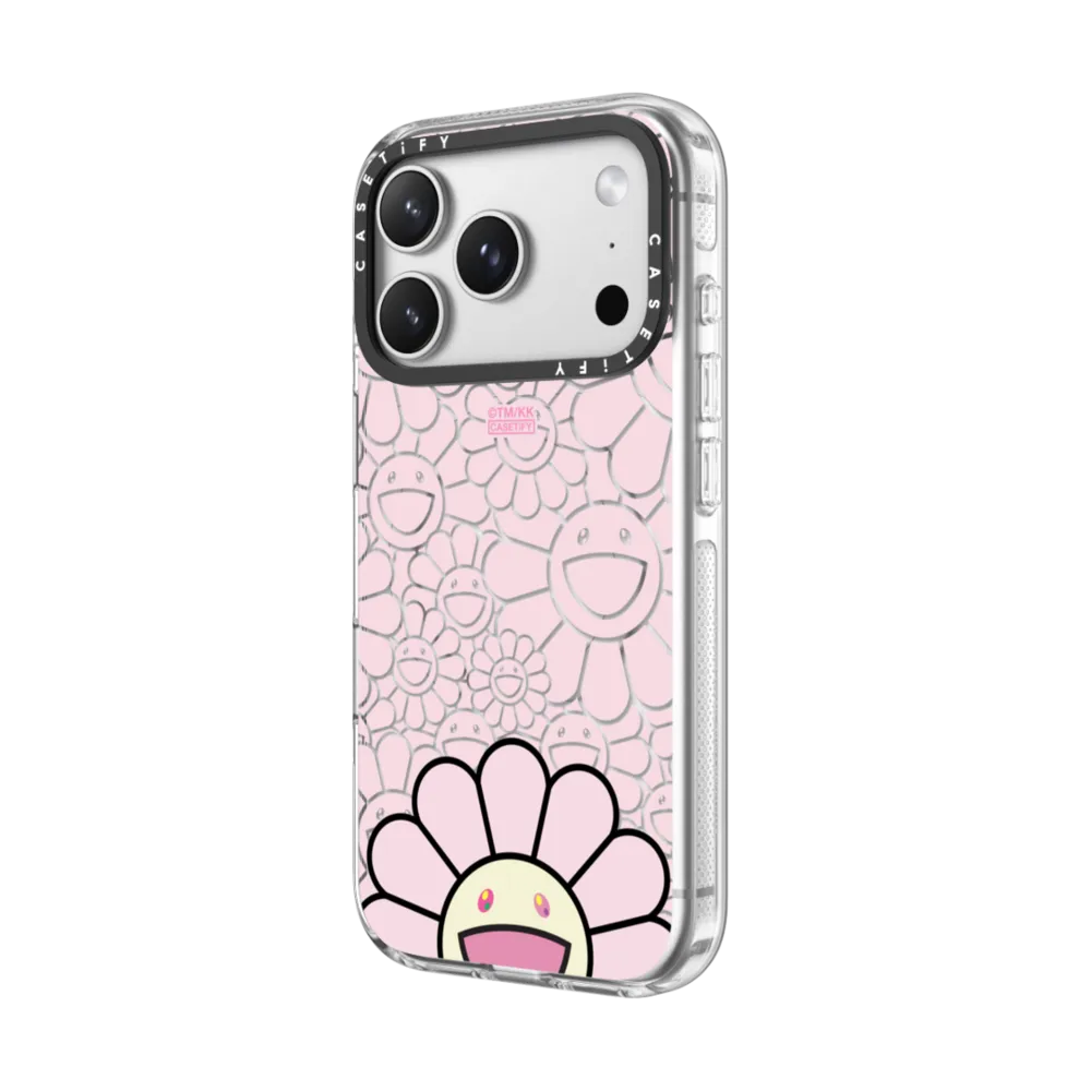 Impact Clear iPhone 17 Pro Max Case MagSafe Compatible - SMILE (PINK) PHONE CASE