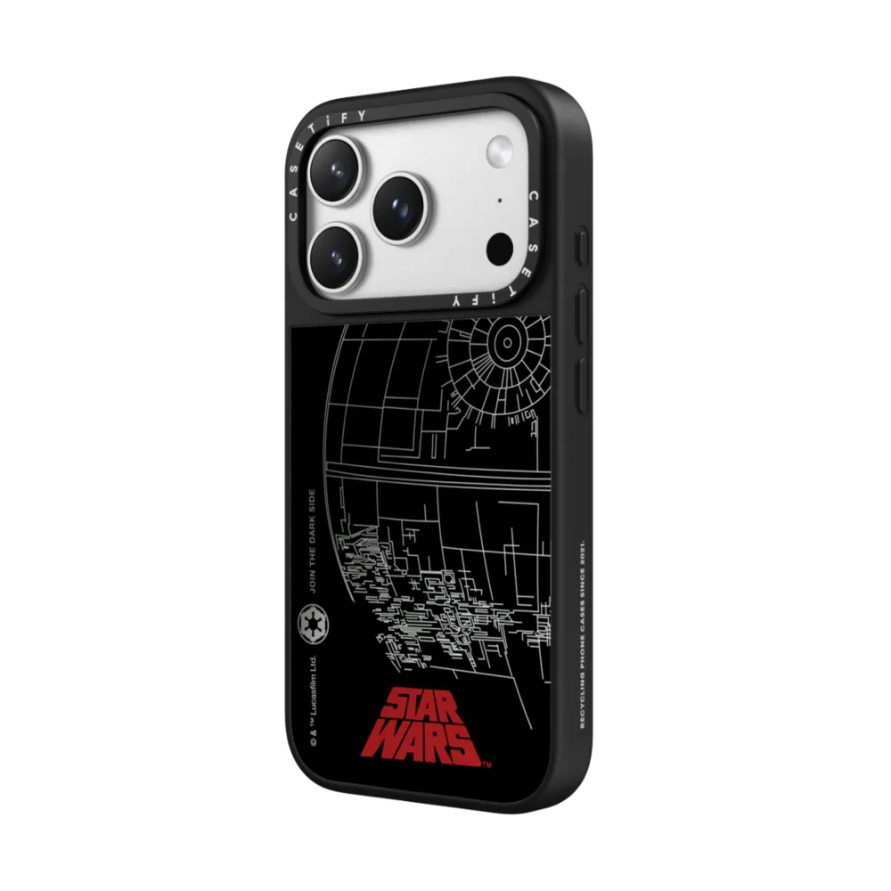 Mirror iPhone 17 Pro Max Case MagSafe Compatible - The Death Star Case