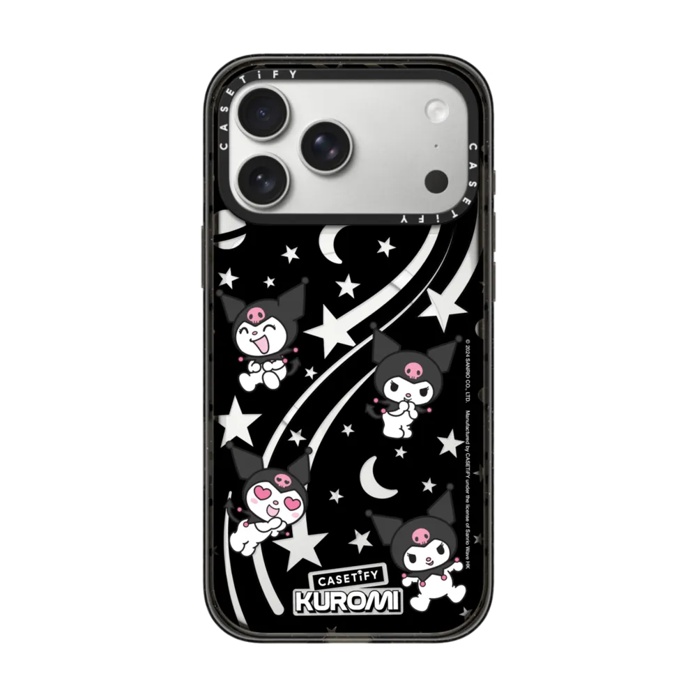 Impact iPhone 17 Pro Max Case MagSafe Compatible - Kuromi Galactic Stardust Case