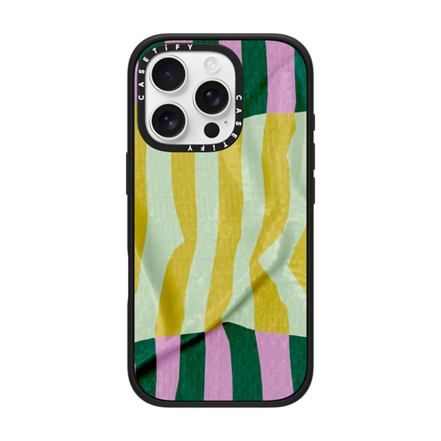 CASETiFY iPhone 16 Pro ケース マットブラック インパクトケース MagSafe対応 Pattern Pattern Afternoon at Capri Father's Day CASETiFY iPhone 16 Pro ケース マットブラック インパクトケース MagSafe対応 Pattern Pattern Afternoon at Capri Father's Day