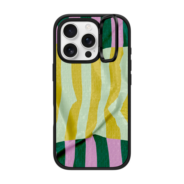 CASETiFY iPhone 16 Pro Case Matte Black インパクトリングスタンドケース MagSafe対応 Pattern Afternoon at Capri CASETiFY iPhone 16 Pro Case Matte Black インパクトリングスタンドケース MagSafe対応 Pattern Afternoon at Capri
