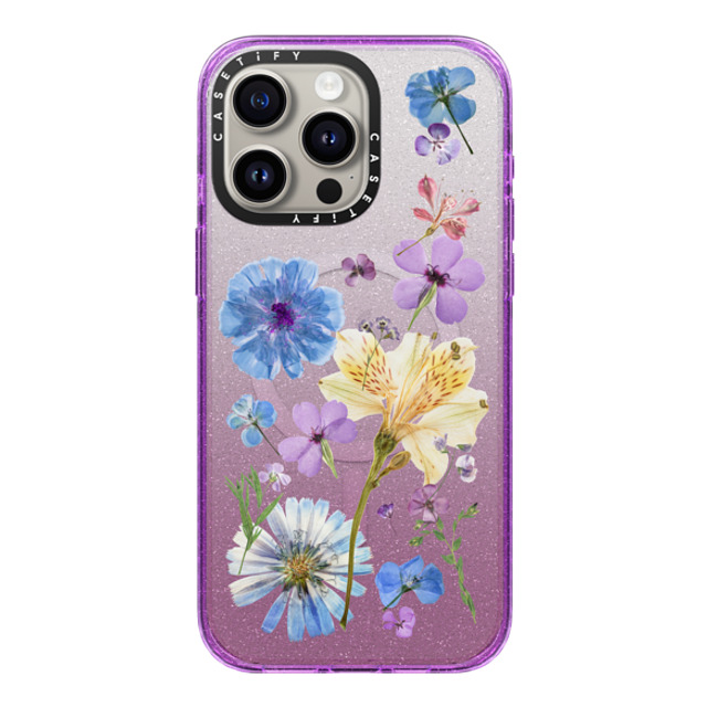 CASETiFY iPhone 15 Pro Max Case Glitter Purple インパクトケース MagSafe対応 Floral,nature Floral,Floral,nature Pressed Floral Father's Day CASETiFY iPhone 15 Pro Max Case Glitter Purple インパクトケース MagSafe対応 Floral,nature Floral,Floral,nature Pressed Floral Father's Day