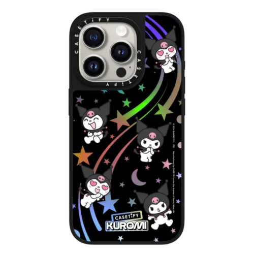 iPhone 15 Pro - Kuromi Galactic Stardust Case