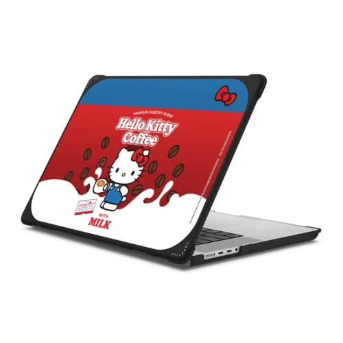 MacBook Pro 16-inch (M1 - M5) - Hello Kitty Coffee Laptop Case