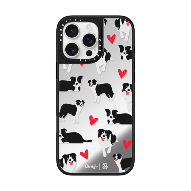CASETiFY iPhone 16 Pro Max ケース Silver on Black ミラーケース MagSafe対応 3HK CNY #3 casetify CASETiFY iPhone 16 Pro Max ケース Silver on Black ミラーケース MagSafe対応 3HK CNY #3 casetify